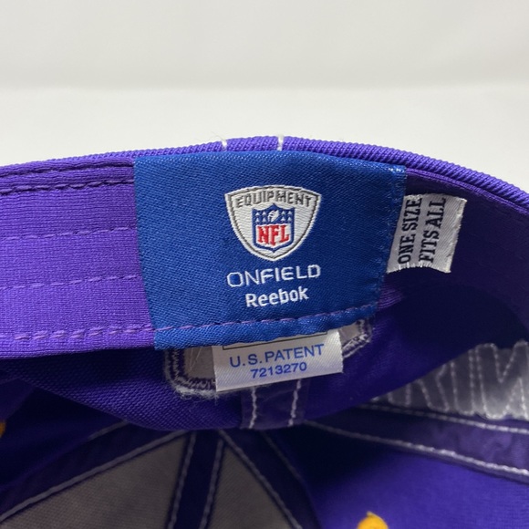 ✨Minnesota Vikings NFL Reebok Baseball Cap - O/S - Picture 7 of 8